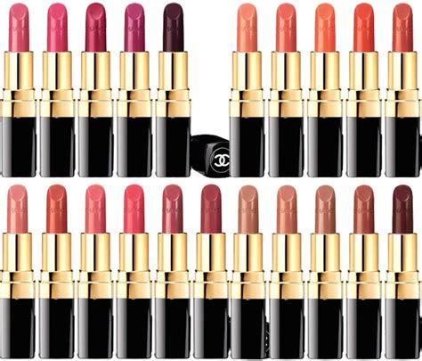 chanel lipstick colors